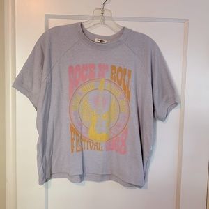 Grey vintage tee